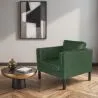 Cadeira com braço - Estofada em couro sintético - Betzalel image 7