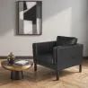 Cadeira com braço - Estofada em couro - Betzalel image 7