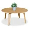 Mesa de centro redonda de madeira - Ply image 7