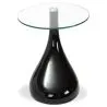 Mesa lateral redonda de designer - Vidro - Lawa Bistro image 7