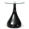 Mesa lateral redonda de designer - Vidro - Lawa Bistro image 7