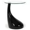 Mesa lateral redonda de designer - Vidro - Lawa Bistro image 7