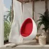 Poltrona de Design em forma de Ovo Suspensa - Estofada em Tecido - Eny image 7