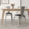 Cadeira de jantar em aço - Design industrial - Nova edição - Stylix image 7