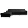 Chaise longue de design - Estofado em Polipiel - Nova image 7