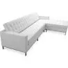 Chaise Longue de Design - Estofado em Couro - Direita - Sama image 7