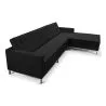 Chaise Longue de Design - Estofado em Couro - Direita - Sama image 7