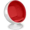 Poltrona de Design Esférica - Estofada em Couro Sintético - Batton image 7
