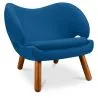 Poltrona Estofada em Tecido - Design Escandinavo - Pelitano image 7