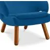 Poltrona Estofada em Tecido - Design Escandinavo - Pelitano image 7