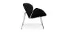 Poltrona de Design com Descanso de Pés - Estofado em Couro - Chunk image 7