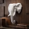 Cabeça de elefante origami Resina image 7