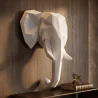 Cabeça de elefante origami Resina image 7