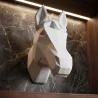 Cabeça de cavalo origami Resina image 7