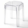 Banco Baixo Transparente - 47cm - Victoria Queen image 7