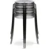 Banco Bar Design Transparente - 47cm - Victoria Queen image 7