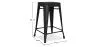 Banco Bar - Design Industrial - Aço Mate - 60cm - Stylix image 7