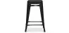 Banco Bar - Design Industrial - Aço Mate - 60cm - Stylix image 7