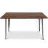 Mesa de jantar retangular - Industrial - Madeira - Tawny image 7
