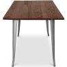 Mesa de jantar retangular - Industrial - Madeira - Tawny image 7
