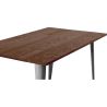 Mesa de jantar retangular - Industrial - Madeira - Tawny image 7