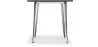 Mesa de jantar quadrada - Design industrial - Madeira e metal - Stylix  image 7