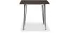 Mesa de jantar quadrada - Design industrial - Madeira e metal - Stylix  image 7
