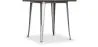 Mesa de jantar quadrada - Design industrial - Madeira e metal - Stylix  image 7