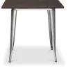 Mesa de jantar quadrada - Design industrial - Madeira e metal - Stylix  image 7