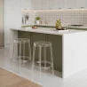 Banco de Design Transparente - 65cm - Arthur image 7