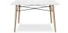 Mesa de jantar retangular - Design escandinavo - Madeira - 110 x 80 cm image 7