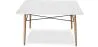 Mesa de jantar retangular - Design escandinavo - Madeira - 110 x 80 cm image 7