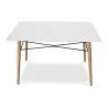 Mesa de jantar retangular - Design escandinavo - Madeira - Deswick image 7