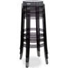 Banqueta Design Transparente - 75cm - Victoria Queen image 7
