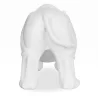  Figura Decorativa Rinoceronte - Branco Fosco - Rhyn image 7
