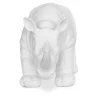  Figura Decorativa Rinoceronte - Branco Fosco - Rhyn image 7