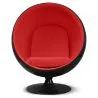 Poltrona de Design Esférica - Estofada em Tecido - Baller image 7
