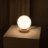 Lâmpada de Mesa - Lâmpada de Sala de Estar em Desenho de Globo - Mon image 7