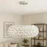 Luminária de Teto - Luminária Pendente Bolas de Cristal - 50cm - Savoni image 7