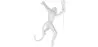  Luminária de Parede - Desenho de Macaco - Resina image 7