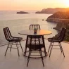 Cadeira de jantar em rotim - Estilo Boho - Mia image 7