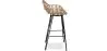 Banco Bar em Rattan com Braços - Estilo Boho Bali - 75cm - Many image 7