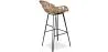 Banco Bar em Rattan com Braços - Estilo Boho Bali - 75cm - Many image 7
