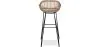 Banco Bar em Rattan com Braços - Estilo Boho Bali - 75cm - Many image 7