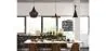 Conjunto com 3 Luminárias Pendentes de Teto - Design Industrial - Extensive image 7