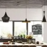 Conjunto com 3 Luminárias Pendentes de Teto - Design Industrial - Extensive image 7