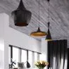 Conjunto com 3 Luminárias Pendentes de Teto - Design Industrial - Extensive image 7