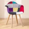 Premium Cadeira de design Dawick - Patchwork Ray image 7