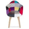 Premium Cadeira de design Dawick - Patchwork Ray image 7