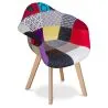 Premium Cadeira de design Dawick - Patchwork Ray image 7